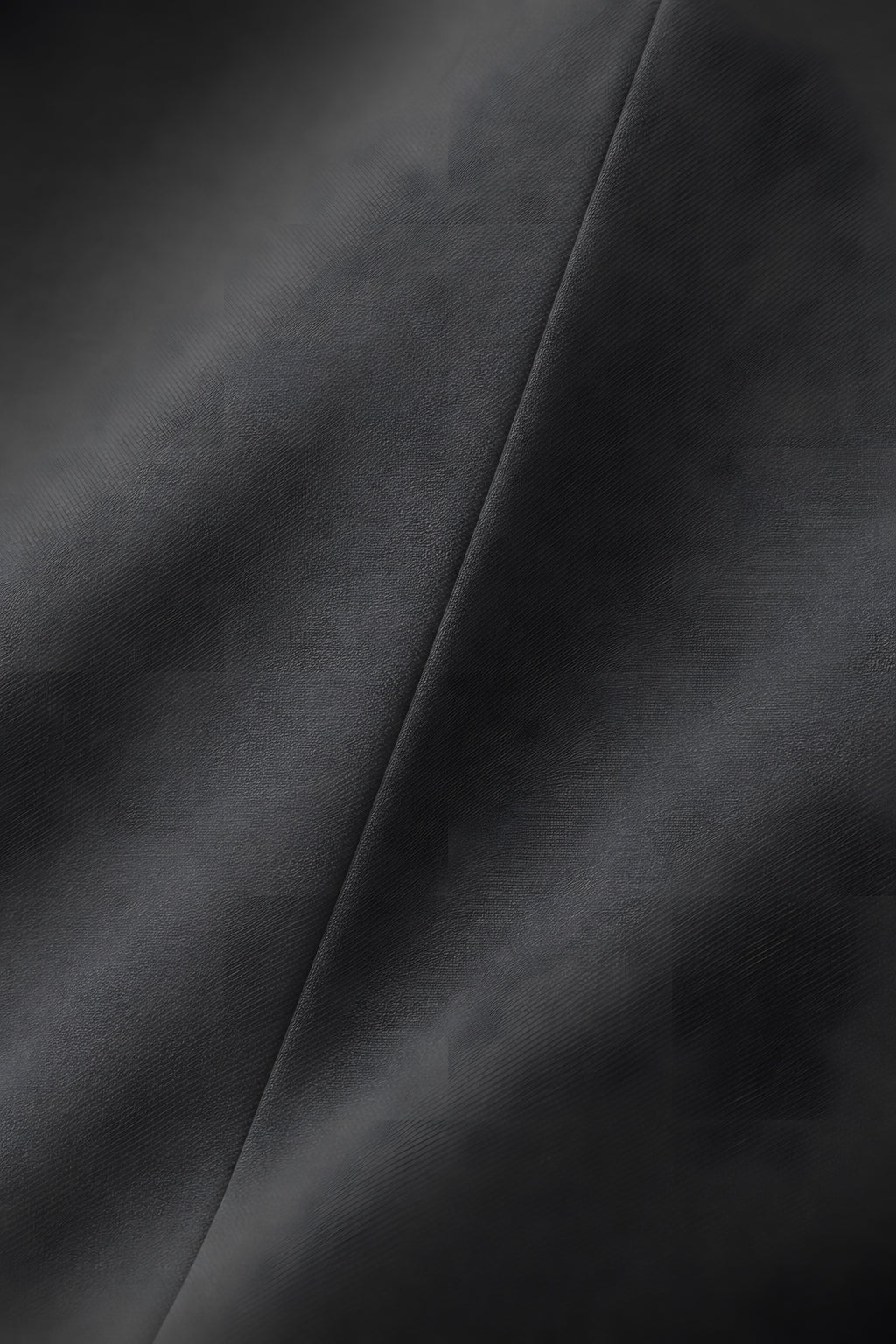 Pantalon droit Appui gris foncé, macro de la matière — visuel généré par IA